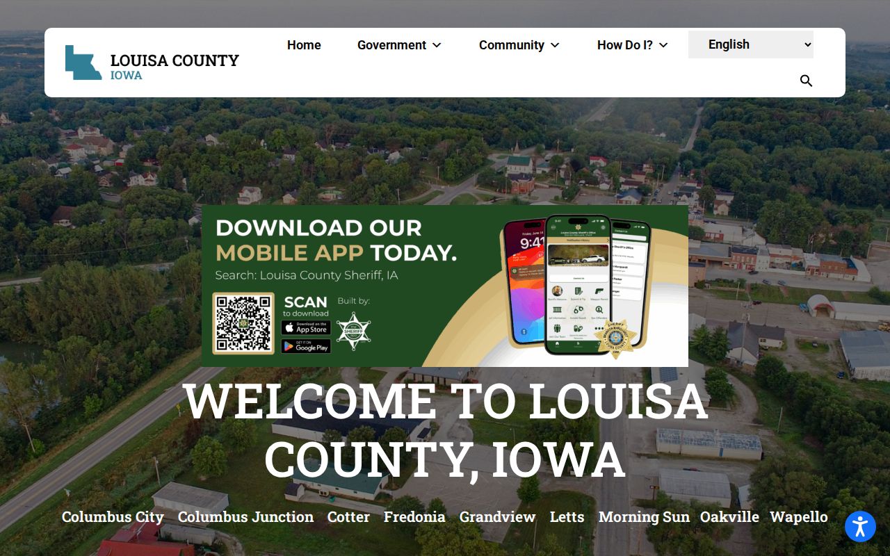 Louisa County criminal history official county records homepage