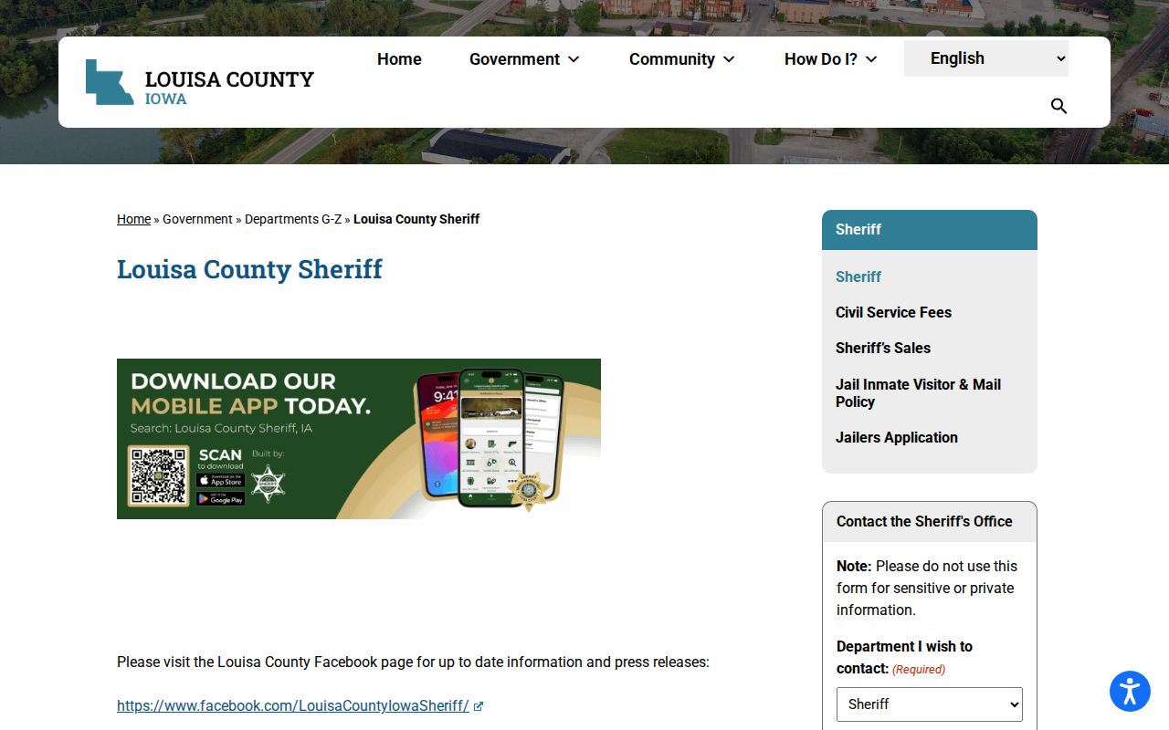 Louisa County sheriff's office